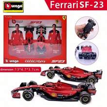 Burago 2 Sets Of Limited Edition 1/43 Scale Alloy Car Team F1 Set Formula Two Car Picture Frame Set Racing Model Hardcover Collector's Edition Red Bull/Mercedes/McLAREN/Ferrari Racing Model For Men's Birthday Gift