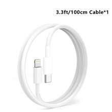 30W USB-C Fast Charging Adapter, EU Plug Charger With 3.3FT/6.6FT USB-C To Lightning Cable Charging Set, Compatible With IPhone 14 13 12 11 Pro Max Plus - EU C Type Plug(220-240V) - View 16