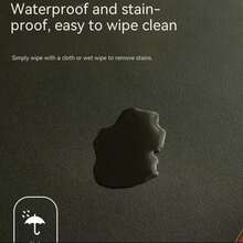 1 peça de protetor de mesa com proteção para os olhos. Pode ser usado como um protetor de escritório, mouse pad grande, protetor de mesa para laptop, bloco de escrita à prova d'água para escritório e casa, e protetor de mesa para alunos do ensino fundamental e médio. É resistente à água, óleo e manchas, resistente ao desgaste e possui um design moderno, tornando-o perfeito para decoração de casa e presentes de Natal.