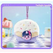 Hasbro 1pc Of My Little Pony Plush Coin Purse Blind Box - Adorable Cartoon Collectible Surprise Toy For Girls - Gourmet Series Coin Purse Blind Box - View 8