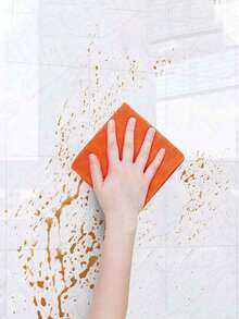 自粘透明墙面保护膜，厨房防油、防水、防污防溅膜，适用于墙面和橱柜保护膜，耐热贴纸，透明瓷砖墙贴