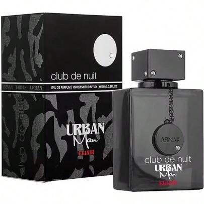 Armaf CLUB DE NUIT URBAN MAN ELIXIR Perfume Hombre 105ml Fragancia Árabe Premium Amaderada Floral para Hombres Modernos y Sofisticados ENVIO 24/48 HORAS