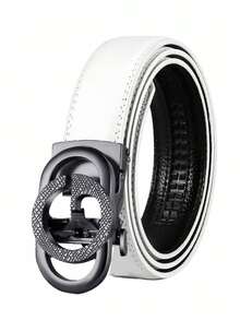 Luxus Automatik Gürtel für Herren - Verstellbar, modischer Business-Casual Stil, Legierung Schnalle, Top Geschenkidee