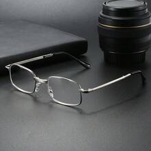 1 Par de Óculos de Leitura Portáteis e Leves Unissex. Óculos de Leitura Dobráveis Super Leves, Acompanha Estojo para Óculos, Adequado para Usar em Smartphones, Leitura de Livros, etc. Faixa de Dioptria de +1,00 a +4,00.