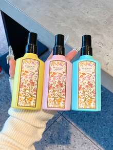 1 pieza Spray de fragancia para tela de 100ml (Jazmín, Gardenia, Lirio del Valle) - Aroma ligero, duradero y fresco. Ambientador adecuado para ropa, baños, dormitorios, armarios y vehículos para eliminar olores. Excelente regalo para el Día de San Valentín, cumpleaños, aniversario de boda, graduación.