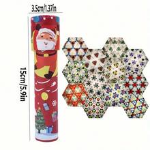 6/12/18 件套圣诞主题经典万花筒，滚轮棱镜复古道具，充满创意的节日派对礼物，派对用品，圣诞节、感恩节、万圣节派对礼物，适合作为嘉年华奖品（多种款式混合）