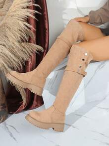 Bottes hautes  sexy et polyvalentes jusqu'aux cuisses pour femmes, modèle 2025 automne/hiver. Fines, semelle antidérapante, tige haute confortable pour l'équitation