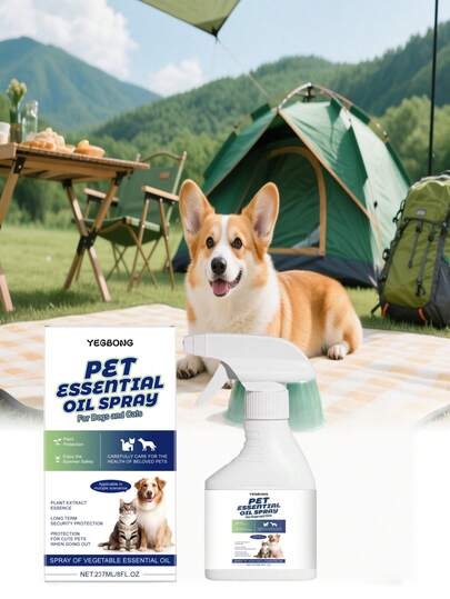 YEGBONG [Pet Calming Spray] Natural Pheromone Infused, Helps Relieve Anxiety & Stress, Suitable For Outdoor, Bathing, Thunderstorms