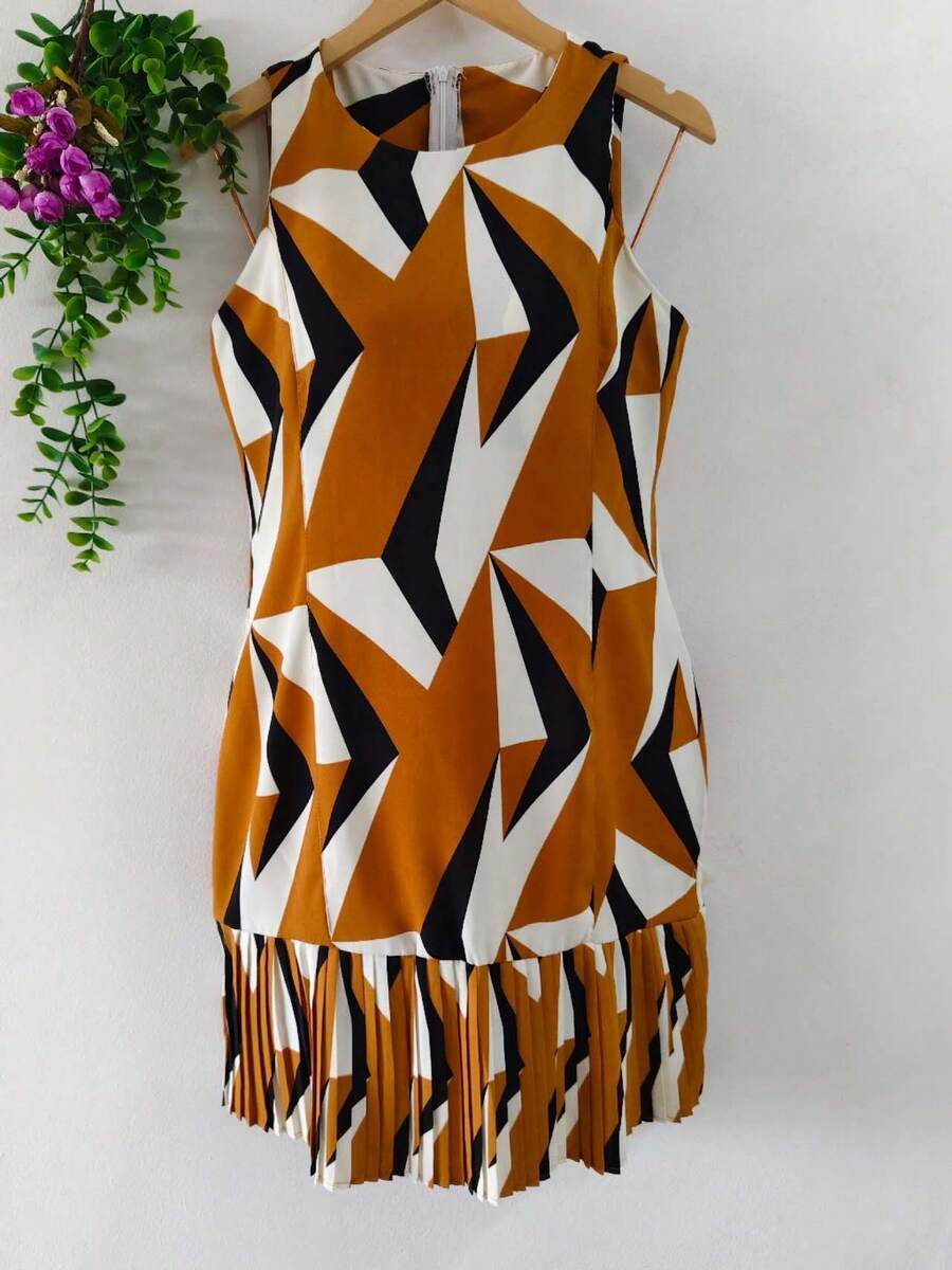 Women's Dress - Golden Yellow - View 1