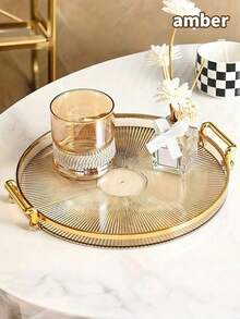 1 pieza Bandeja de joyería, bandeja multifuncional para exhibir caramelos/frutas, regalo de vuelta a la escuela - Multicolor - Ver 14