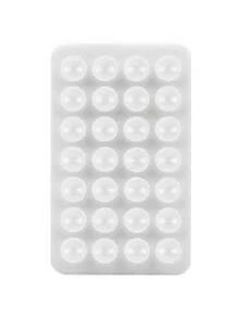 1 pièce Poignée adhésive en silicone pour téléphone, support de téléphone à ventouse, poignée de téléphone adhésive mains libres pour selfie et vidéo, support de préhension pour doigt de téléphone portable