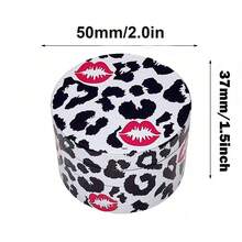50mm Metal Leopard Print Tobacco Grinder 4-Layers Manual Crusher Mill Zinc Alloy Grass Mortar Grinder Tool Cigarette Accessories Gift - Black - View 10