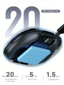 Philips 2025 New Wireless Bluetooth Earbuds, Over-ear Hook Style, Open-ear Earbud-free Design, Sports, High Sound Quality, Long Battery Life, Noise Cancellation, TAT2769 - 黑色 - 查看 8