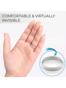 Transparent Ring Sizer Adjuster, Invisible Ring Sizer, Women's Loose Ring Size Reducer Invisible Sticker, Transparent DIY Sewing Jewelry Tool Kit, Loose Ring Adjuster Set - Ideal For Wedding Rings And Jewelry, Comfortable Fit - Multicolor - View 6