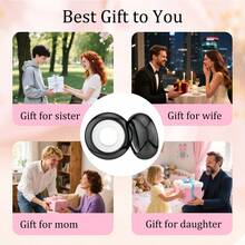 tiantianxue 1pc Silver-Plated Jewelry DIY Elegant High-Quality Minimalist Silicone Spacer Beads Series, Suitable For Women Bracelet/Anklet/Necklace DIY Jewelry Making, Valentine's Day Gift, Daily Fashion Accessory