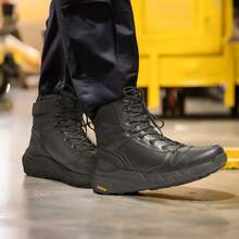 Botas Tácticas Militares para Hombre Botas de Senderismo Ligeras y Cómodas Vanguard - Negro - Ver 7