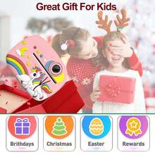 Kids' Printing Toy Camera, Can Take Photos/Record Videos And Instantly Print Images - Multifunctional Photo & Video Printer With 5 Rolls Of High-Resolution Paper, 48MP Dual Lens Cameras In A Gift Box For Kids Birthday, Kids Photo Printing, Children Video Recording, Playful Tech Aesthetic, Children Electronics, Quality Print Output, Young, Parents Of