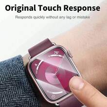 OUKNOEO Hydrogel Screen Protect Film Compatible With Apple Watch S11 10 9 8 7 5 6 SE 3 2 Series Compatible With IWatch Ultra 3 2 49MM 42MM 40MM 41MM 44MM 45MM 38MM 46MM Series TPU Clear Film