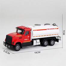 Alloy Construction Vehicles, Fire Truck Toys, Construction Crane Toy Series, Excavator, Mixer Truck, Bulldozer, Forklift, Dump Truck, Vehicles, With Lights And Sounds, Suitable As Birthday Gifts For Toddlers, Kids, Boys And Girls - Multicolor - View 36