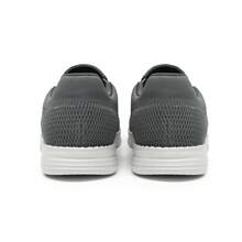 Mocasines sin Cordones para Hombre, Zapatos Casuales Ligeros y Elásticos - Gris Oscuro - Ver 6