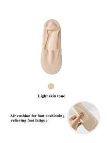 1/3 Pairs Of Business And Leisure Women Wear Socks With High Heels, Breathable Invisible Socks, Women's Boat Socks That Do Not Fall Off The Heel, And Socks That Relieve Foot Fatigue.Large Socks - Multicolor - View 19