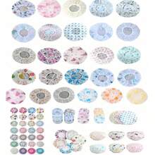 15/10/8/5/3/1 pieza Gorro de ducha floral multicolor grueso, gorro de ducha grueso impermeable, gorro de ducha reutilizable impermeable y resistente al aceite, para cocinar o protección contra el polvo, de material EVA y diseño elástico, adecuado para mujeres, spas y salones de belleza, de vuelta a la escuela, artículos esenciales de viaje y vacaciones, accesorios para el cabello para mujeres