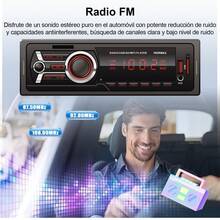 Car Auto Stereo Mp3 Bluetooth USB Aux 1 Din 7 Color Lights,Car Power Amplifier - Black - View 2