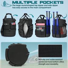 Baseball Bucket Bag Baseball Coaches Accessories Organizer With Insulation Pocket Tactical Softball Baseball Bag With Anti-Slip Bottom, Multiple Pockets For Bat, Gloves, Scoreboards - Multicolor - View 10
