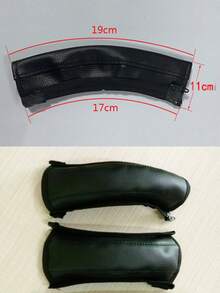 2 件婴儿车手柄套，可拆卸皮革保护套带拉链，防滑防油，适用于婴儿车推杆 - 彩色 - 查看 12