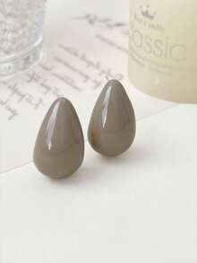 1 Paar tropfenförmige Hängeohrringe