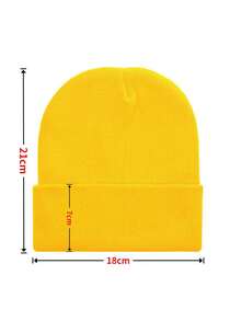 1pc Custom Personalized Embroidered Winter Hat,Personalized Solid Color Embroidered Name Beanie Hat, Spring/Autumn/Winter Customized Gift,Engraved,Durable,Colorful,Cute,Adorable,Funny,Kawaii,Y2K,Stylish,Unisex,Casual,Custom,Personalized,Unique,Customized,Ideal Gifts For Him,Ideal Gifts For Her,Her,Boyfriend,Girlfriend,Family,Friends - Multicolor - View 12