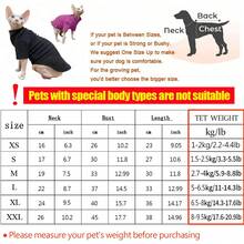 Ropa de invierno cálida para gatos Sphynx - Sudadera con cuello alto de tela de felpa, chaqueta transpirable para perros pequeños y medianos/Chihuahua, camisa suave y acogedora para resistencia al frío y al viento en otoño e invierno