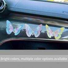 20 peças/10 peças/6 peças/Novo Adesivo Estéreo 3D Sem Costura/Montado no Carro/Móvel/Borboleta/Colocação Plana/Decoração Interna do Carro/Fofo/Criativo/Presente de Natal 1 conjunto