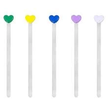 Creative Metal Heart Bookmark Heart-Shaped Bookmark Heart Stainless Steel Lacquer Bookmark Gift For Friends Who Love Reading,School Supplies,Back To School - one-size - View 21