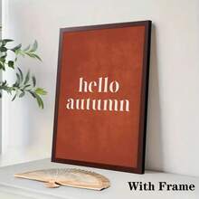 1PC Fall Autumn Maple Leaf Bird Pumpkin Chrysanthemum Posters Prints Canvas Painting Nordic Wall Art Pictures For Living Room Frameless Home Decor