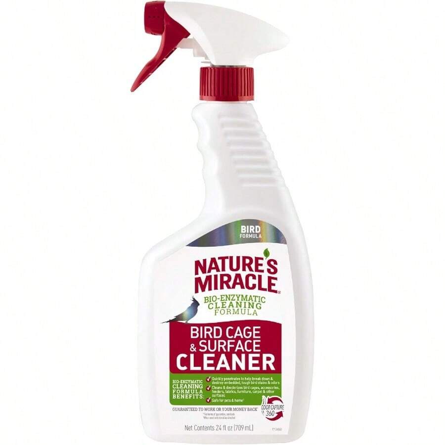 Visual Reference: Nature S Miracle Bird Cage Surface Cleaner For And Effective