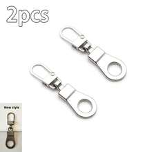 5pcs Zipper Slider Puller Instant Zipper Repair Kit Replacement ForBroken Buckle Travel Bag Suitcase Clothes Zipper Head