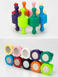 ظفر مغناطيسي ملون كالحلوى، ظفر مغناطيسي من الشعر الفلتري للخط والرسم، ملصق مغناطيسي للثلاجة، ظفر مغناطيسي ملون كبير ومتوسط وصغير قوي، مناسب للمؤتمرات والمكاتب والتدريس والرسم، زر مغناطيسي ثابت