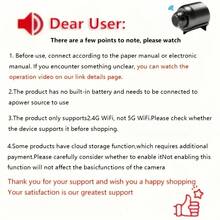 1pc /2pcs Small Wireless Hidden Smart Camera, HDWiFi Mini Surveillance Camera, With Support, Motion Detection And Application Control, Is Suitable For Indoor And Outdoor Dog And Cat Monitoring/Home/Recording/Law Enforcement/Evidence Collection. (No Battery)