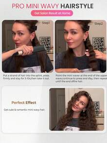 UKLISS Wavers & Crimpers Irons - EU C Type Plug(220-240V) - View 4