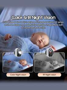 1pc Smart WiFi Battery-Powered Surveillance Camera, 3.6mm F2.0 Lens, IR LED Lights, Light Sensor, Microphone, Compact Black & White Rectangular Design, Rechargeable Wireless Security Camera For Indoor/Outdoor Home Use