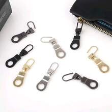 5pcs Zipper Slider Puller Instant Zipper Repair Kit Replacement ForBroken Buckle Travel Bag Suitcase Clothes Zipper Head