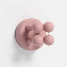 2025家居新品推荐-免钉硅胶无缝四爪墙钩，浴室牙刷牙膏剃须刀粘钩 - 彩色 - 查看 15