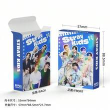 Bộ 60 tấm ảnh laser K-Pop, bộ thiệp chúc mừng LOMO hoàn chỉnh và phim sưu tầm bóng bẩy, bộ sưu tập album "5-Star" và "Karma", Min-Ho, Min-Ho, Chang-Bin, Min-Ho... - Thẻ đồ chơi - Xem 4