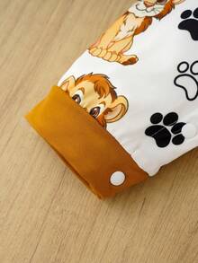 卡通狮子婴儿连体衣套装，婴儿服装，春/秋/冬