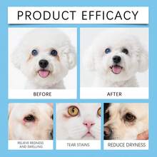 Pet Cat & Dog Tear Stain Remover Pen, Cleaning Solution For Cat & Dog Eye Tear Stains, Universal Pet Care Drops