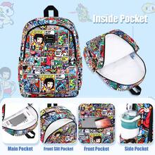 Official Tokidoki Unicorno Backpack With Keychain For Women Men, Cartoon Large Capacity Travel Laptop Book Bag Casual Daypack Shoulder Bag - Nhiều màu - Xem 3