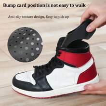 Best Seller Sports Shoe Toe Protector, Tennis Shoe Crease Protector, Patented Curved Design, Unisex, Black And White Available, Dorm Shoe Crease Preventer, Must-Have For Back To School To Extend Shoe Lifespan,Shoe,Spring Summer Picks,Brides Maid Gifts,Room,Bedroom Decor,Beach,Travel,For Men,For Women,Vacation - Multicolor - View 8