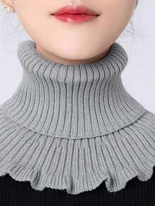 1pc Fashionable Windproof & Snowproof Printed Scarf, Unisex Business Casual Warm Scarf, Luxury Faux Cashmere Scarf, Christmas Gift - Multicolor - View 6