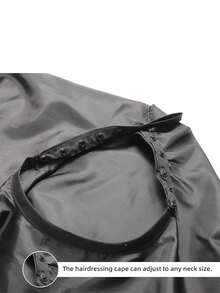 Zestaw profesjonalnych akcesoriów fryzjerskich 1 szt.: regulowana szczotka do miotełki na szyję, peleryna fryzjerska, wodoodporny szalik do stylizacji włosów, odpowiedni do farbowania, strzyżenia, stylizacji, mycia, makijażu, unisex, dla stylistów i do użytku domowego, geometryczny wzór, swobodny szalik poliestrowy, odpowiedni na każdą porę roku